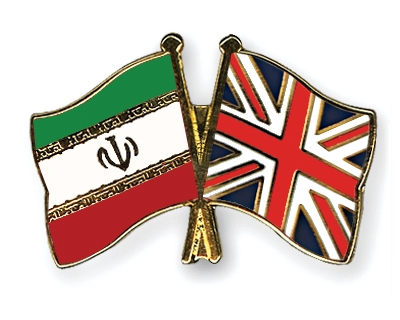 Fahnen Pins Iran Grossbritannien