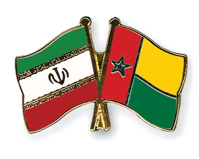 Fahnen Pins Iran Guinea-Bissau