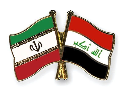 Fahnen Pins Iran Irak