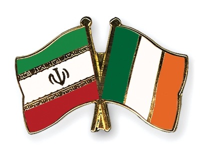 Fahnen Pins Iran Irland