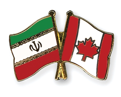 Fahnen Pins Iran Kanada