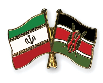 Fahnen Pins Iran Kenia