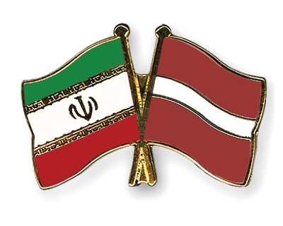 Fahnen Pins Iran Lettland