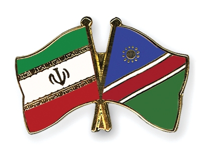 Fahnen Pins Iran Namibia