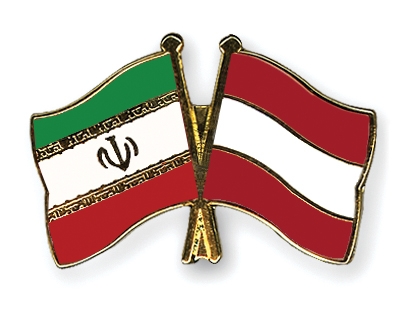 Fahnen Pins Iran sterreich