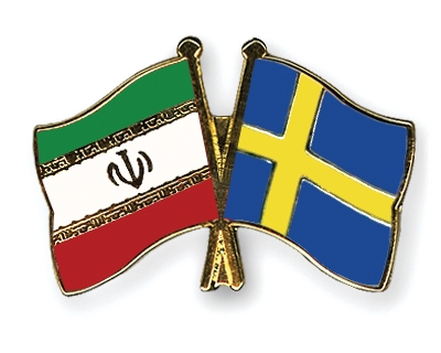 Fahnen Pins Iran Schweden