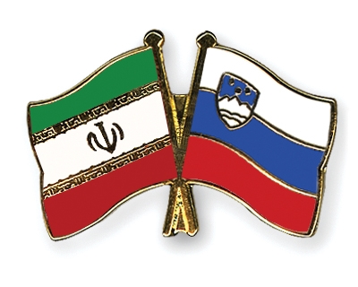 Fahnen Pins Iran Slowenien