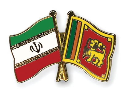 Fahnen Pins Iran Sri-Lanka