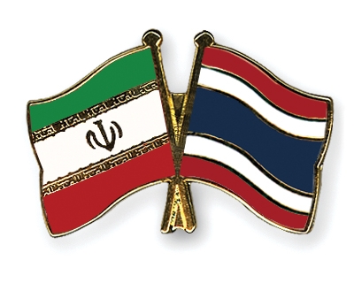 Fahnen Pins Iran Thailand