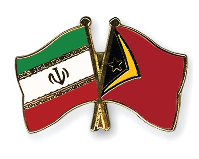 Fahnen Pins Iran Timor-Leste