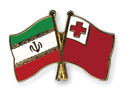 Fahnen Pins Iran Tonga