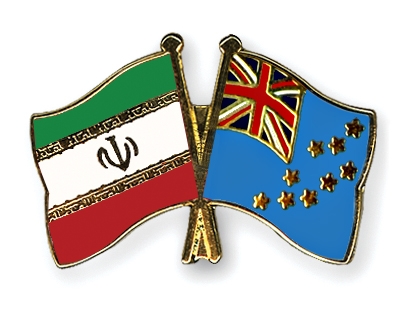 Fahnen Pins Iran Tuvalu