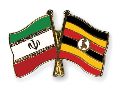 Fahnen Pins Iran Uganda