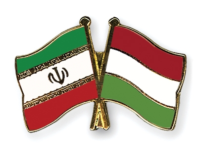 Fahnen Pins Iran Ungarn