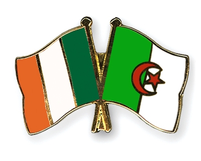 Fahnen Pins Irland Algerien