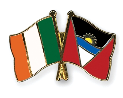 Fahnen Pins Irland Antigua-und-Barbuda
