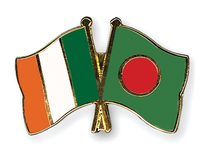 Fahnen Pins Irland Bangladesch
