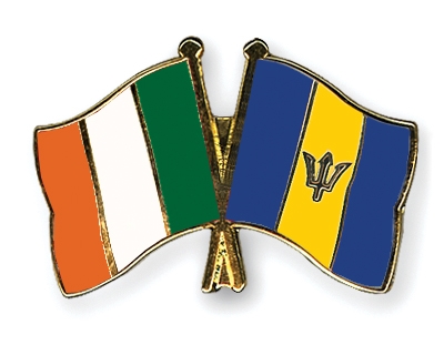 Fahnen Pins Irland Barbados