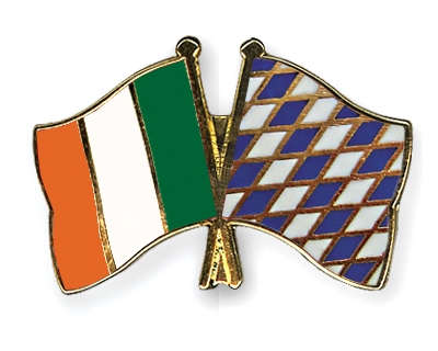 Fahnen Pins Irland Bayern