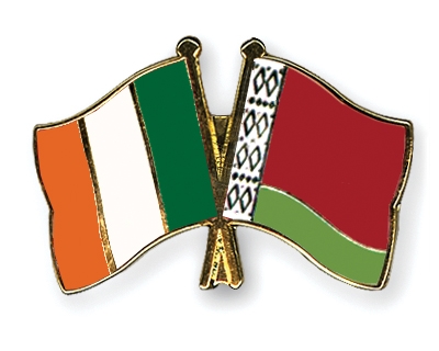 Fahnen Pins Irland Belarus