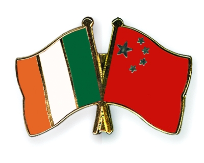 Fahnen Pins Irland China