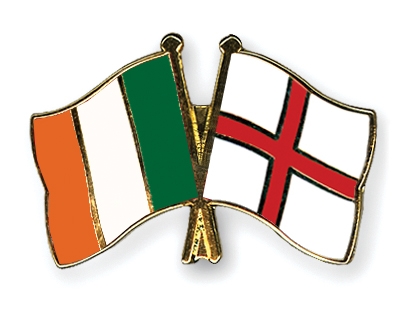 Fahnen Pins Irland England