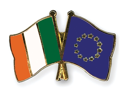 Fahnen Pins Irland Europa