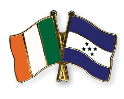 Fahnen Pins Irland Honduras