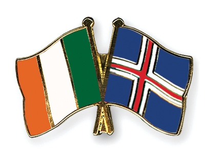 Fahnen Pins Irland Island