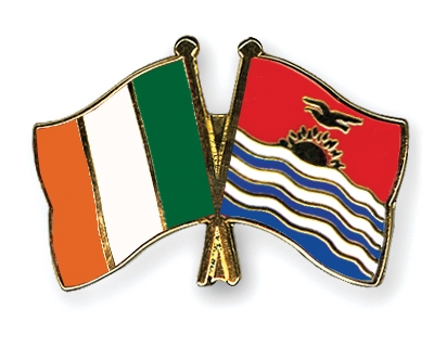 Fahnen Pins Irland Kiribati