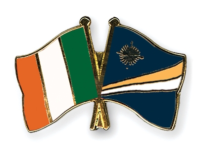 Fahnen Pins Irland Marshallinseln