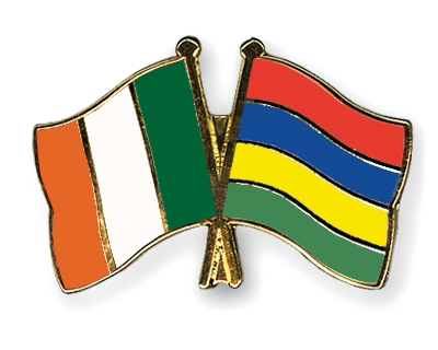 Fahnen Pins Irland Mauritius