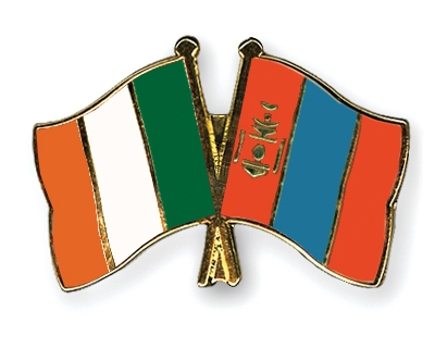 Fahnen Pins Irland Mongolei