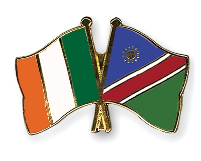Fahnen Pins Irland Namibia