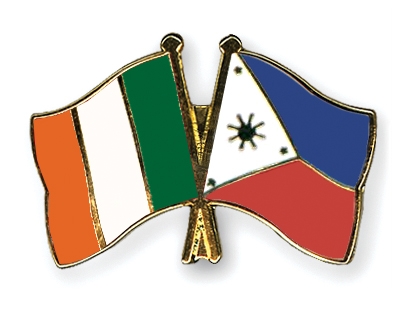 Fahnen Pins Irland Philippinen