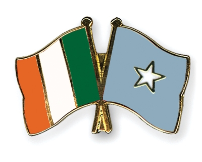 Fahnen Pins Irland Somalia