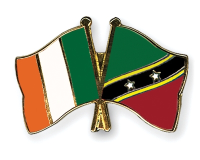 Fahnen Pins Irland St-Kitts-und-Nevis