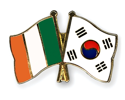 Fahnen Pins Irland Sdkorea