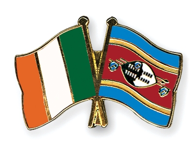 Fahnen Pins Irland Swasiland