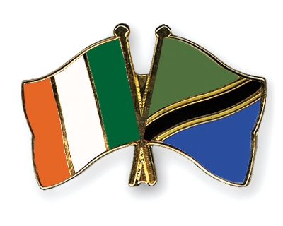 Fahnen Pins Irland Tansania