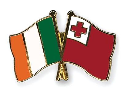 Fahnen Pins Irland Tonga