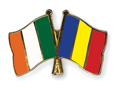 Fahnen Pins Irland Tschad