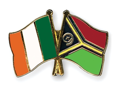 Fahnen Pins Irland Vanuatu