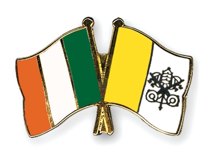 Fahnen Pins Irland Vatikanstadt