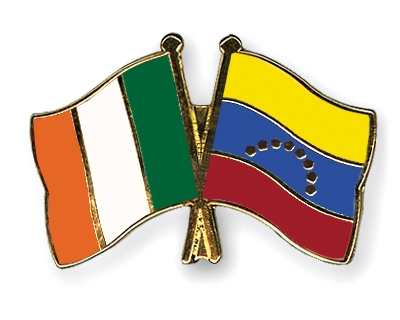 Fahnen Pins Irland Venezuela