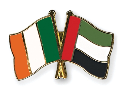 Fahnen Pins Irland Ver-Arab-Emirate