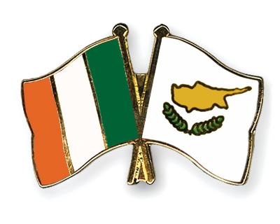 Fahnen Pins Irland Zypern