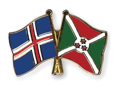 Fahnen Pins Island Burundi