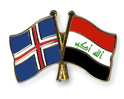 Fahnen Pins Island Irak