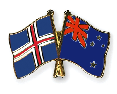 Fahnen Pins Island Neuseeland